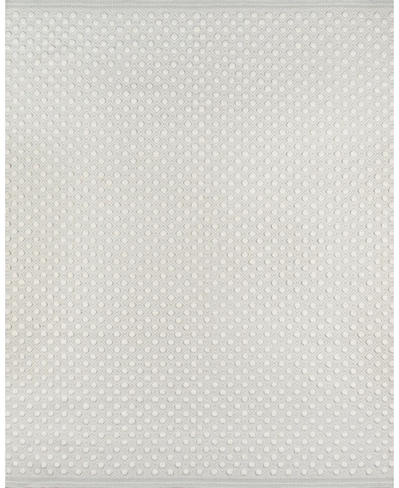 Erin Gates Langdon Lgd-2 Windsor Blue 3'9" x 5'9" Area Rug