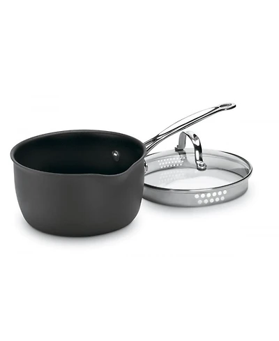Cuisinart Chefs Classic Hard Anodized 2-Qt. Cook and Pour Saucepan w/ Cover