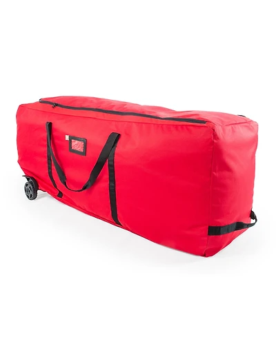Santa's Bag Ez Roller 9' Artificial Christmas Tree Storage Bag with Wheels