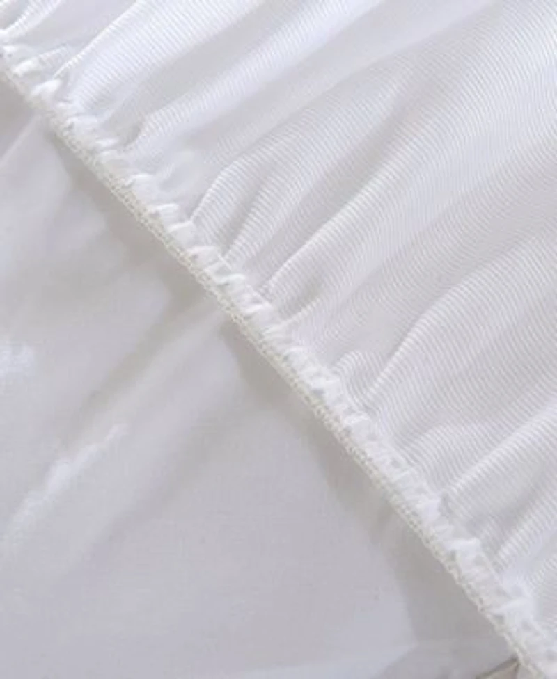 Cheer Collection Rayon From Bamboo Fitted Down Alternative Mattress Pads