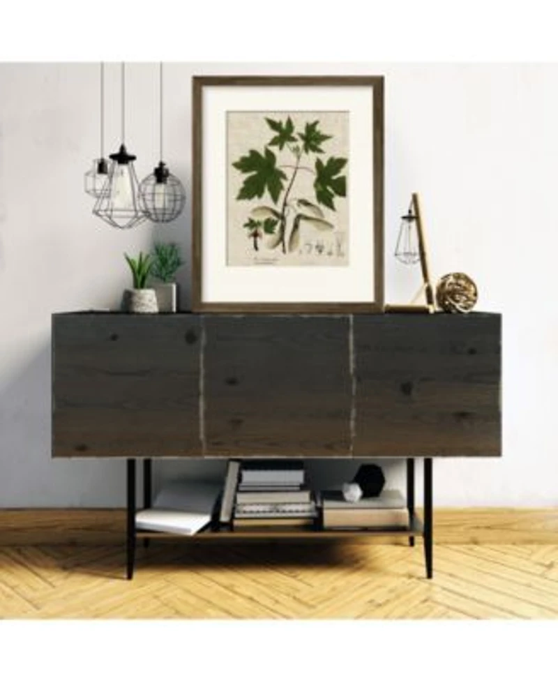 Courtside Market Botanical Flame Framed Matted Art Collection