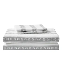 Eddie Bauer Printed Cotton Flannel 4-Pc. Sheet Set, Full