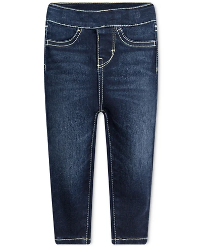 Levi's Little Girls Adjustable Waistband Stretch Jeggings
