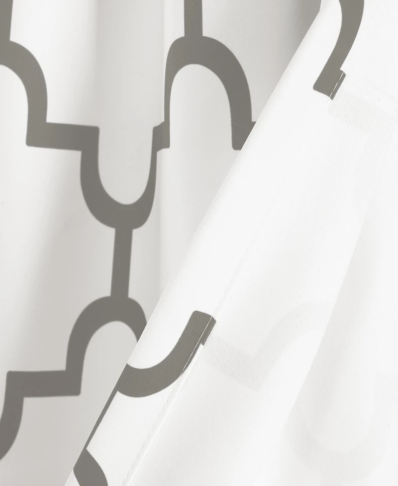 Bellagio 18" x 52" Geometric Print Valance