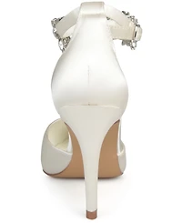 Journee Collection Women's Loxley Rhinestone Heels