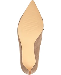 Journee Collection Women's Marek Ruffle Detail Dress Pumps