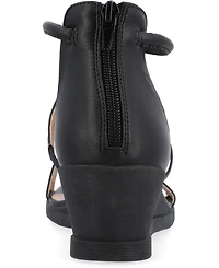 Journee Collection Women's Trayle Wedge Sandals