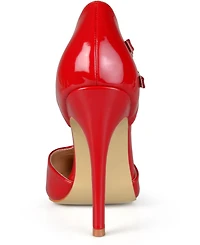 Journee Collection Women's Tru T Strap Stiletto Pumps