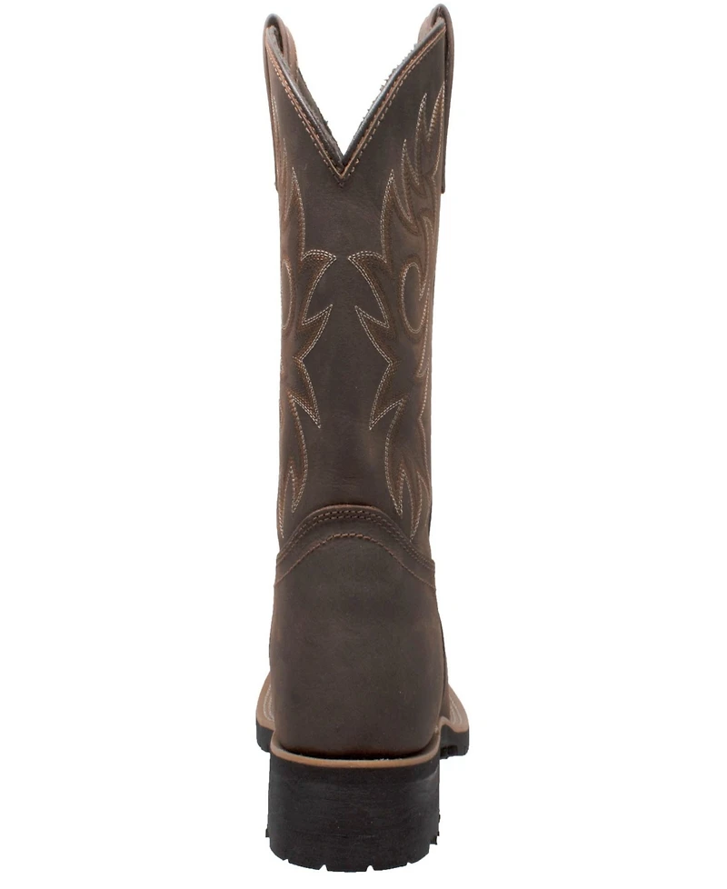 AdTec Men's 12" Steel Toe Work Western
