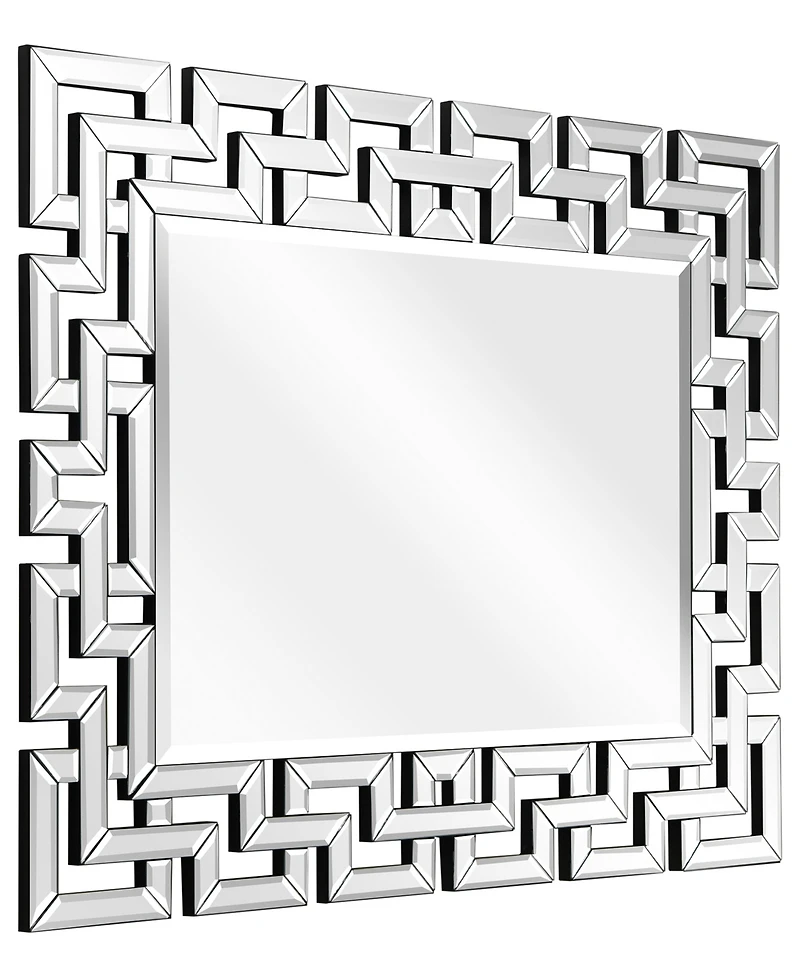 Empire Art Direct Solid Wood Covered with Beveled Antique Mirror Panels - 31" x 40"
