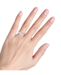 TruMiracle Diamond Three-Stone Ring (1 ct. t.w.) 14k White, Yellow or Rose Gold