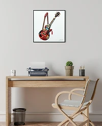 Empire Art Direct Reverse Printed Art Glass and Anodized Aluminum Frame Wall Art