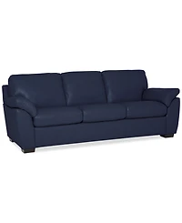 Lothan 87" Leather Sofa, Created for Macy's