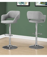 Monarch Specialties Polyester Bar Stool