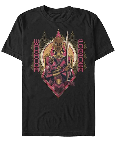 Marvel Men's Black Panther Okoye Wakanda Forever Short Sleeve T-Shirt