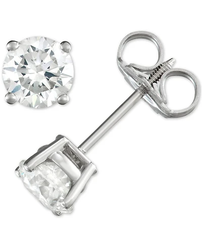 Diamond Stud Earrings (1 ct. t.w.) in 14k White, Yellow or Rose Gold