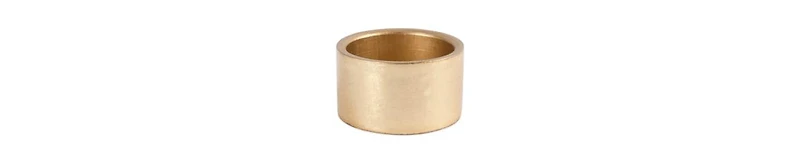 Round Painted Acrylic Napkin Ring, Set of 6