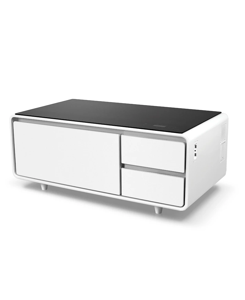 Sobro Smart Storage Coffee Table with Refrigerated Drawer