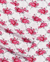 Betsey Johnson Silky Microfiber Printed 3-Pc. Sheet Set