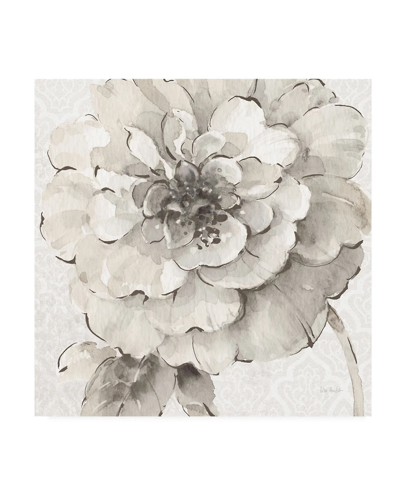 Lisa Audit Indigold Vii Gray Canvas Art - 20" x 25"