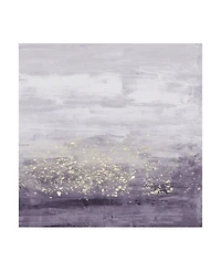 Jennifer Goldberger Amethyst Glitter I Canvas Art - 15" x 20"