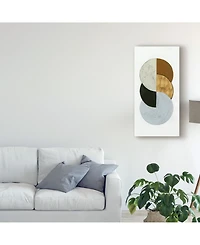 Grace Popp Stacked Coins I Canvas Art - 15" x 20"