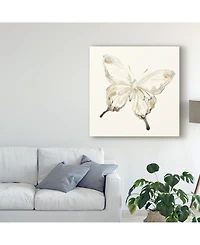 June Erica Vess Sepia Butterfly Impressions Iv Canvas Art - 15" x 20"
