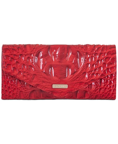 Brahmin Veronica Melbourne Embossed Leather Wallet