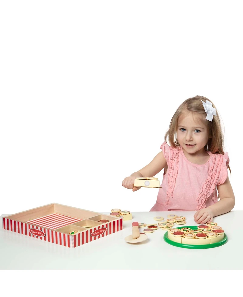 Melissa and Doug Pizza Party Play Food Set