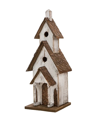 Glitzhome Extra-Large Rustic Wood Birdhouse