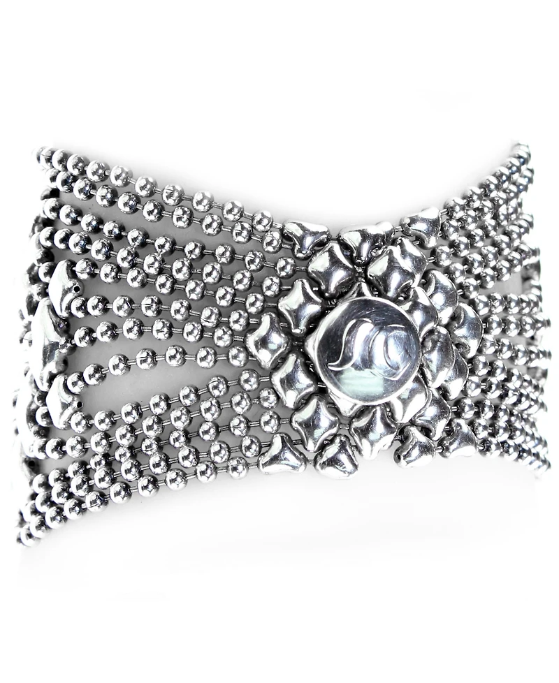 Sg Liquid Metal B Silver Mesh Bracelet in 7", 7 1/2" or 8"