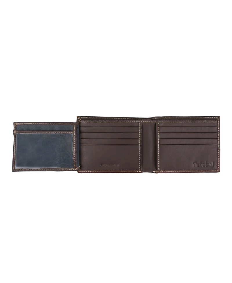 Men's Timberland Two-Tone Commuter Wallet