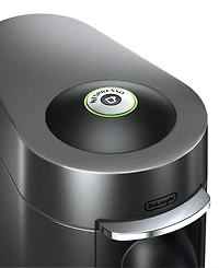 Nespresso Vertuo Plus Deluxe Coffee and Espresso Machine by De'Longhi in Titan