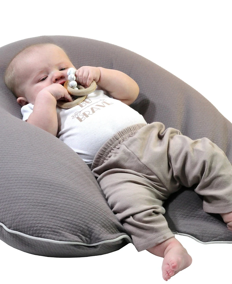 3 Stories Trading Tiny Teethers Infant Silicone And Beech Wood Rattle Teether