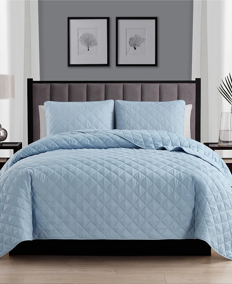 Cathay Home Inc. Oversize Lightweight Quilt Set, King/California King