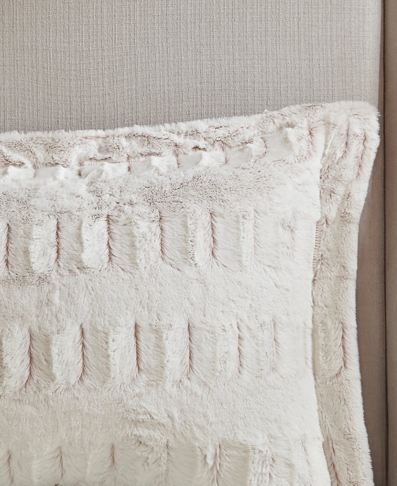 Madison Park Gia Faux-Fur 2-Pc. Comforter Set, Twin/Twin Xl