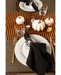 Design Imports Witchy Stripe Table Runner