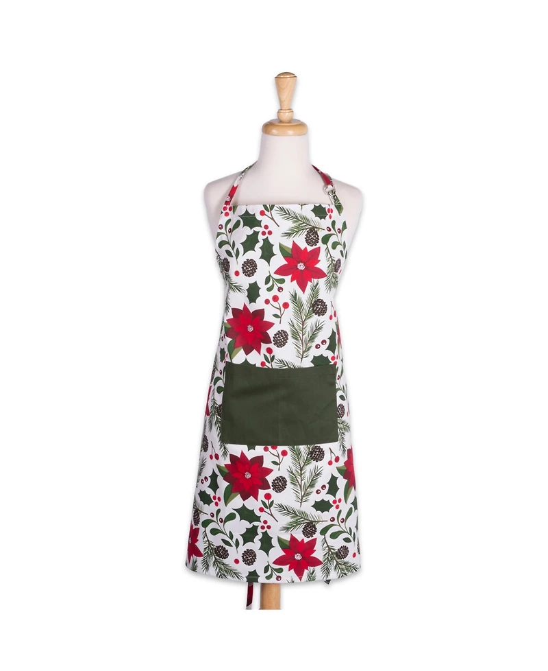 Design Imports Woodland Christmas Chef Apron