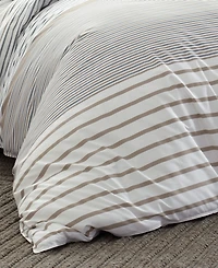 Eddie Bauer Cooper Stripe Duvet Cover Set