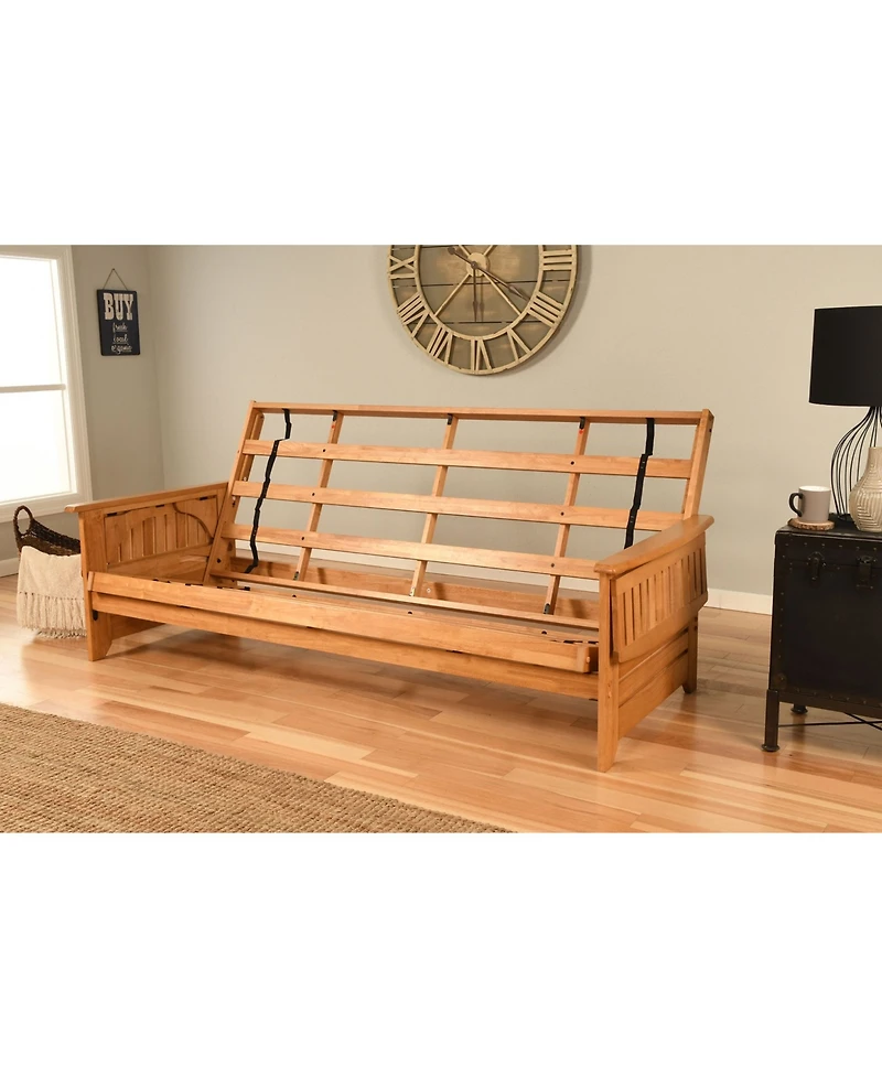 Phoenix Futon in Butternut Finish
