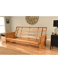 Phoenix Futon in Butternut Finish