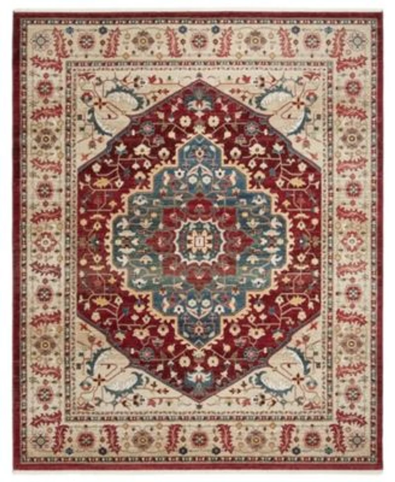 Lauren Ralph Lauren Chloe Lrl1221b Beige Red Area Rug