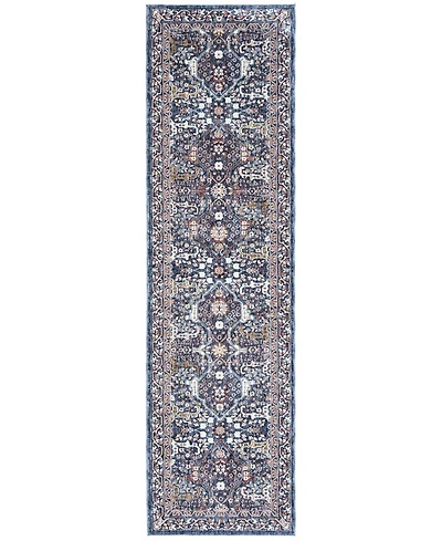 Lauren Ralph Lauren Belvoir LRL1300A Navy 2'2" X 10' Runner Area Rug