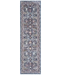 Lauren Ralph Lauren Belvoir LRL1300A Navy 2'2" X 10' Runner Area Rug