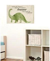 Stupell Industries Always Be A Dinosaur Brachiosaurus Wall Art Collection