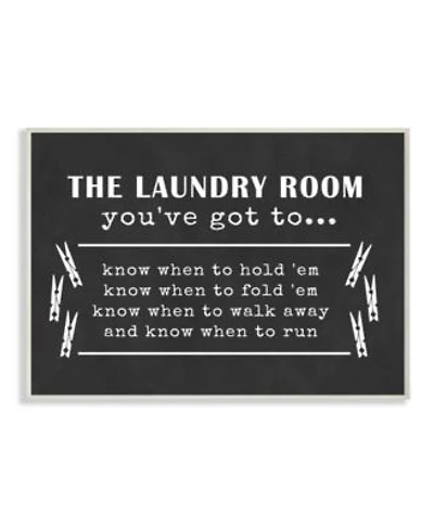 Stupell Industries Laundry Room Youve Got To Know Art Collection