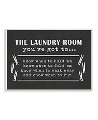 Stupell Industries Laundry Room Youve Got To Know Art Collection