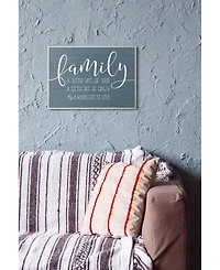 Stupell Industries Family Loud Crazy Love Wall Plaque Art, 10" x 15"