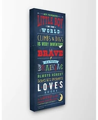 Stupell Industries Favorite Little Boy Girl In The World Art Collection