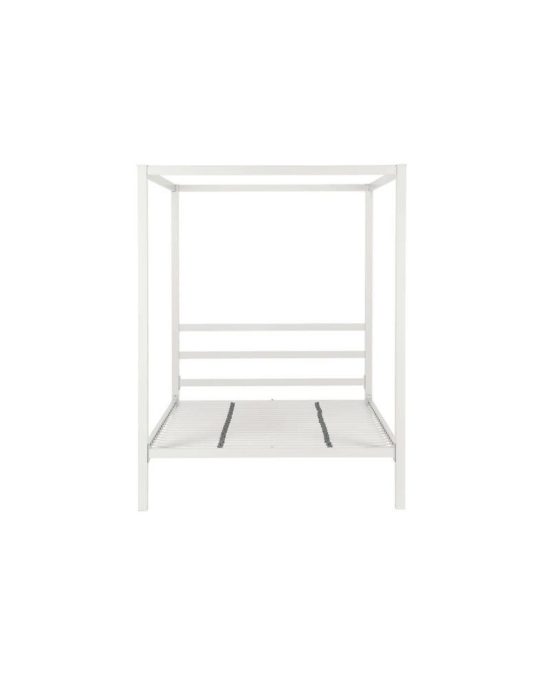 EveryRoom Cara Metal Canopy Bed, Full Size